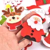 10pcs/lote misto de poliéster feltro árvore de natal/snowflake scrap-scrapbook scrapbooking adesivo de artesanato não tecido não tecido cp3532