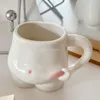 Tassen Kaffee Keramik Tasse mit Griffmorgen Tasse Espresso Latte Getränke für Hauswarming Küchenhochzeitsfeier Home Cafe