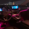 64 colori LED LED Ambient Light per Mercedes Benz W447 V Classe V260 Auto Auto Turbina Air Prese d'aria Lampada decorativa Kit