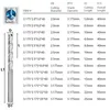 Xcan Carbide End Mill 3.175mmシャンクフラットミリングカッター3フルートCNCルータービット