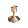 Candlers Retro Iron Conteil Holder Brass Small Candlestick Modern Minimalist Stand pour la table de table à manger