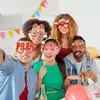 Alla hjärtans dag födelsedag roliga glasögon fotobooth foto rekvisita mask födelsedagsfest dekor fotobås prop pojke flickor foto rekvisita