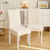 Coperture per sedie jacquard Copertura a prova di polvere elastico pattern ad onda resistente all'usura comoda decorazione tessile domestica