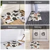 Dachshund Haustierhund Nicht-Schlupf-Türmat Wohnzimmer Matte Cartoons süßer Bodenteppich Willkommen Teppich Schlafzimmer Dekoration