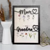 Frame Nome scritto a mano PO Frame Postati Madri Day Mom Gift Crafts for Project