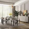 Salle à manger Ligne de rangement léger armoire de rangement de luxe minimaliste meubles de salon armoire de cuisine blanche