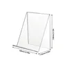 5PCS Acryl Book Stand Clear Acryl Wyświetlacz Stojak na wyświetlacz Wydajny uchwyt Wyświetlający zdjęcia biżuterii stojak na tabletkę