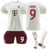 2324 Bayern 2 Away Special Edition Team Emblem Nr. 9 Kane 10 Sane 25 Müller Football Jersey Set