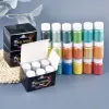 4/6Colors/Box Mica Powder Pulverised Pigments Set Epoxy Harts Dye Harts