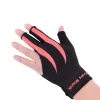 3 Fingers Glove snooker con snooker con snooker con piscina sinistra con pad elastico traspirato