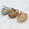 1pc Fruit Picking Basket Primitive Storage Basket Table Display Stand Snacks Basket Sundries Storage Basket Wire Vegetable