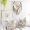 Tapestries Hand-woven Color Macrame Wall Hanging Ornament Bohemian Craft Decoration Gorgeous Tapestry For Home Bedroom 55 65cm