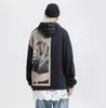 Nagri Kurt Cobain Baskı Hoodies Erkekler Hip Hop Gündelik Punk Kaya Kazak Kapşonlu Sweatshirt Street Giyim Moda Hoodie Üstler Y2011236359834