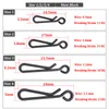 20pcs akcesoria do karpia Rynek link łącza Snap Carp Hook Złącza przynęty