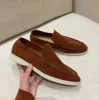 Chaussures habillées de la qualité supérieure Valk Moccasins pour hommes en cuir noir vintage loro huisson