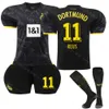 2324 Dortmund Away Black 11 Royce 9 Ale 22 Bellingham New Set