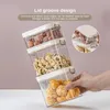 Bottiglie di stoccaggio soluzioni snack contenitori dispensa impilabili barattoli sigillati per riso a perdita di cucina