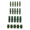 10pcs Greenhouse Frame Pipe Tube Film Clip Clamp Garden Shade Net Pole Connector Accessories Plastic Film Fixed Bracket Fittings