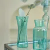 Glazen tafel vaas creatieve bloem vaas decoratieve glazen flessen heldere glazen vazen voor centerpieces home decor Noordse vaas