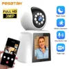 Webcams pegatah 4mp da 2,8 pollici di videocamera IPS CHIAMATA Smart Wifi Telecno