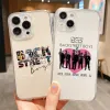 Soft Transparent Telefon dla iPhone 15 Pro Max 13 12 11 XS Max Mini 7 8 14 Plus X XR SE20 Backstreet Boys BSB