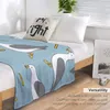 Seagull and chips Throw Blanket Comforter Blanket Stuffed Blankets Personalized Gift Giant Sofa Blanket