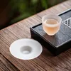 Teaware set moln frostade tekoppar handgjorda glas värmebeständig kaffedrink kopp isolerad matt dricksvaror kök bar leveranser