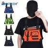 Men Molle Chest Bag Anti-Theft Oxford Molle Shoulder Vest Bags Adjustable Safe Multifunctional Lightweight for Outdoor Camping