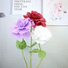 Fleurs décoratives 50 cm de fleur de rose artificielle POP