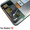 För Redmi 7 8 8A 9 9A 9C 9T 10 10C Display LCD Pekskärm Montering LCD Display Digitizer Assembly Ersättningsdelar