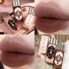 9 Farben Retro Red Lip Gloss Sweety Matte Liquid Lipstick Choccy Velvet Lip Schlamm dauerhafte nackte Lipglaze Rosa Lip Make -up Tint 240410