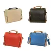 Kvällspåsar 2024 Retro brittisk stil kvinnlig handväskpaket kvinnor axel sluttning över väskan stor kapacitet tå handväskor messenger