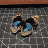 Decoratieve beeldjes Junonia orithya echte vlinderspecimen cadeau huisdecoratie fotolijst schilderij sculptuur beelden voor