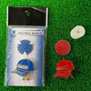 Golf Ball Marker Golf Hat Clip Removable Magnetic Hat And Glove Style Red Black Yellow Blue White 5 Colors Golf Accessories