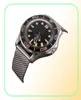 Bande d'accessoires pour la sangle de Seamaster Omega 007 Remplacez le bracelet milanais de haute qualité en acier inoxydable H2204196609793