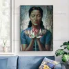 Wladimir Tretchikoff Kunstwerk Orientalische Afrika Frauen Plakat Leinwand Malerei Wandbilder moderne Zimmer Wohnkultur Geschenk