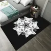 Witchcraft Black Cat Printing Carpet Home Living Room Decorative Bedroom Carpet Non-slip Kitchen Bathroom Rugs Hallway Doormat