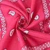 55 cm Nouveau hip hop fleurs de noix de cajou imprimé Bandana hommes femmes en plein air bande de bande de bracelet