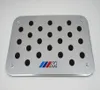 Voor BMW M3 M5 Z4 X5X6 F10 F30 E46 E52 E60 E70 E87 E90 1 2 3 4 5 6 7 Series Universele vloer Tapijtmatten Pedaalkussentjes Footlest Plaat7802424