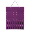 Sacs de rangement Bandons support Born Baby Girl Hair Band ACCESSOIRES Organisateur de vente au détail Affichage de la maison Purple