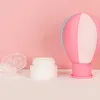 Bouteilles de rangement bouteille de distribution serrée mignon mini rechargeable en silicone voyage cosmétique vide