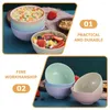 Bowls 5 Pcs Salad Bowl Restaurant Soup Headset Serving For Kitchen Appetizer Large Eating