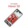 الإطار الأوسط الأصلي لـ Huawei Honor 50 LCD شاشة دعم إطار دعم الإسكان لوحة الإطار