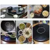 Dispensers 60CM Meal Insulation Board Household Intelligent Hot Chopping Board Round Multifunction Turntable Electric kitchen appliances