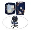 Chair Covers Elastic Rotating Cover Furniture Protection Anti Dirty Polyester Swivel Computer For Desk