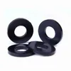 10-20pcs M3 M4 M5 M6 M8 M10 M12 M14 M16 M18 M20 Flache Gummidichtung NBR Gummi-Öl-Dichtung Waschmaschine Schwarz