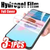 1-3pcs voorste hydrogelfilm voor Xiaomi Redmi Opmerking 11 10 Pro plus Max 5G schermbeschermer Not Glass Water Gel 11Pro 10Pro 5 G 600D