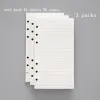 Notebooks 6 Packs A6 A5 Loose Leaf Refills Woodfree Not Bleed