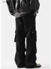 レディースパンツカプリスホーズーY2Kレトロバッグカーゴパンツレディスエクストラ大きなヒッピーストリートパンツカジュアルハラジュク韓国ファッションメンズスプリングC240411