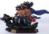 Anime One Piece Wano Quatro Imperadores Piratas Besta Kaido Battle Ver GK PVC Ação Figura estátua Modelo colecionável Infantil Doll Toy Doll AA26486045